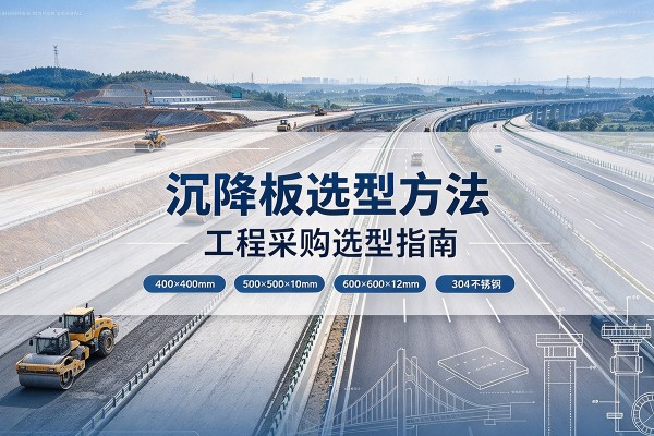 大竹沉降板选择方法