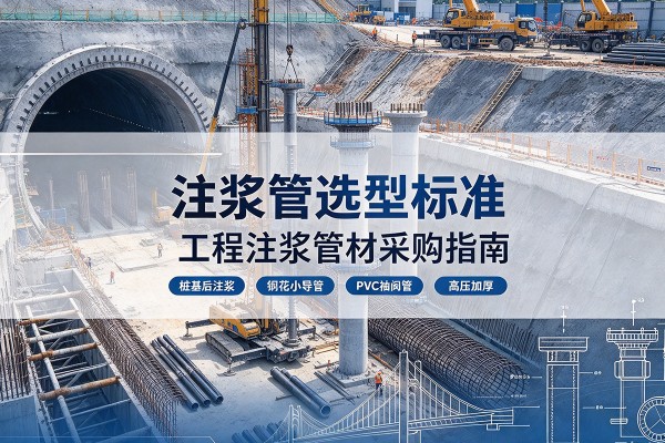 大竹注浆管选型标准